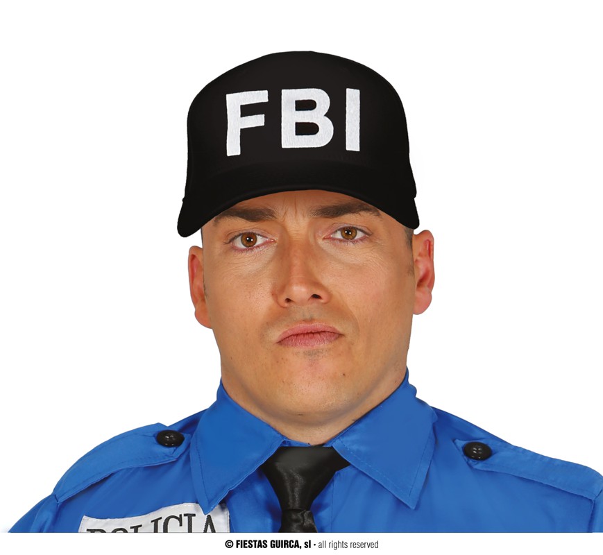 GORRA NEGRA FBI