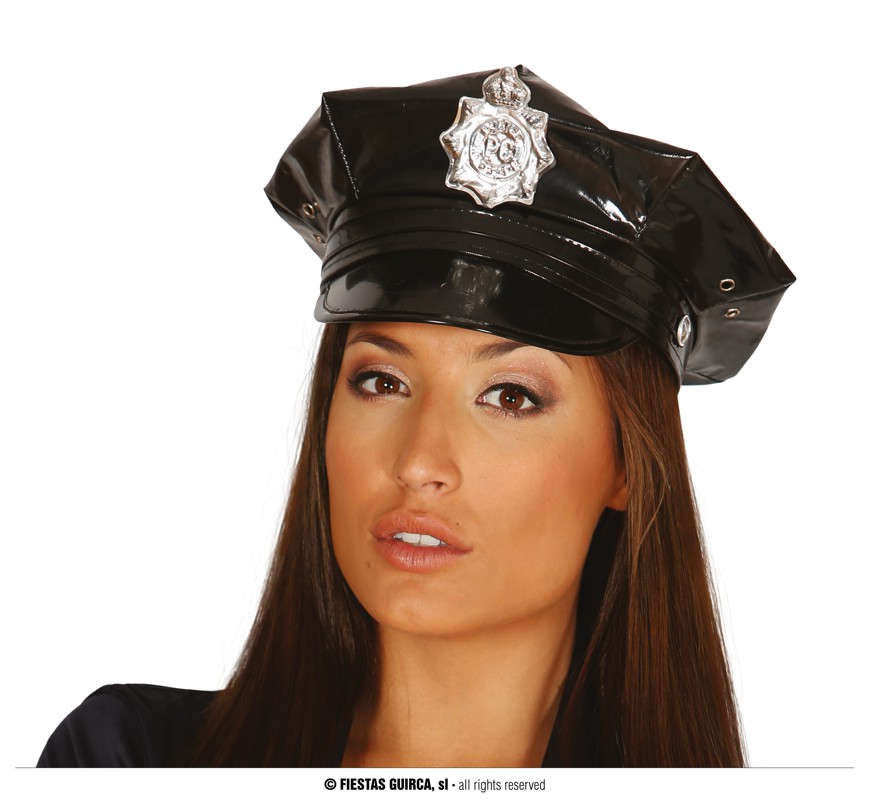 GORRA POLICIA VINILO