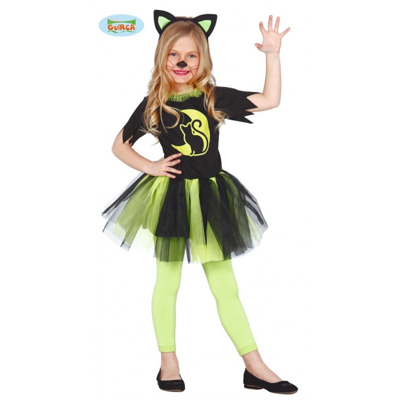 GREEN KITTY INFANTIL TALLA 7-9 AÑOS
