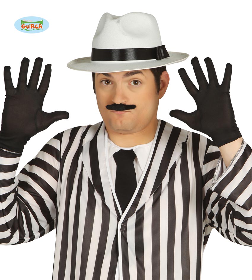 GUANTES NEGROS   25 CMS.