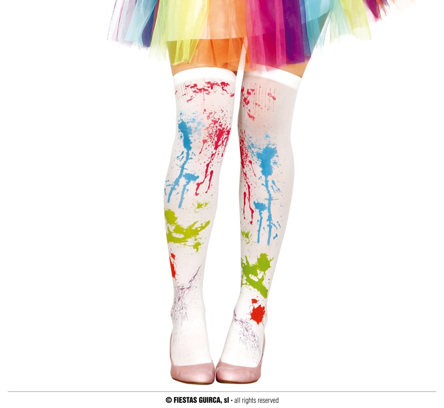 MEDIAS CON PINTURA ADULTO