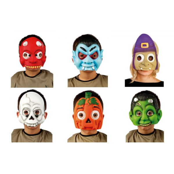 Máscara halloween infantil eva (6 modelo