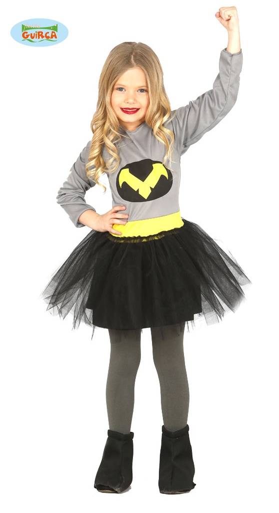 NIÑA MURCIÉLAGA INFANTIL 5-6 AÑOS