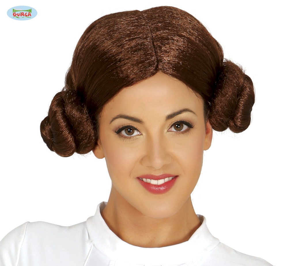 PELUCA PRINCESA DEL ESPACIO(ENVASE CAJA)