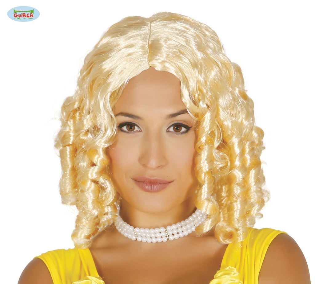 PELUCA TIRABUZONES LARGOS RUBIA