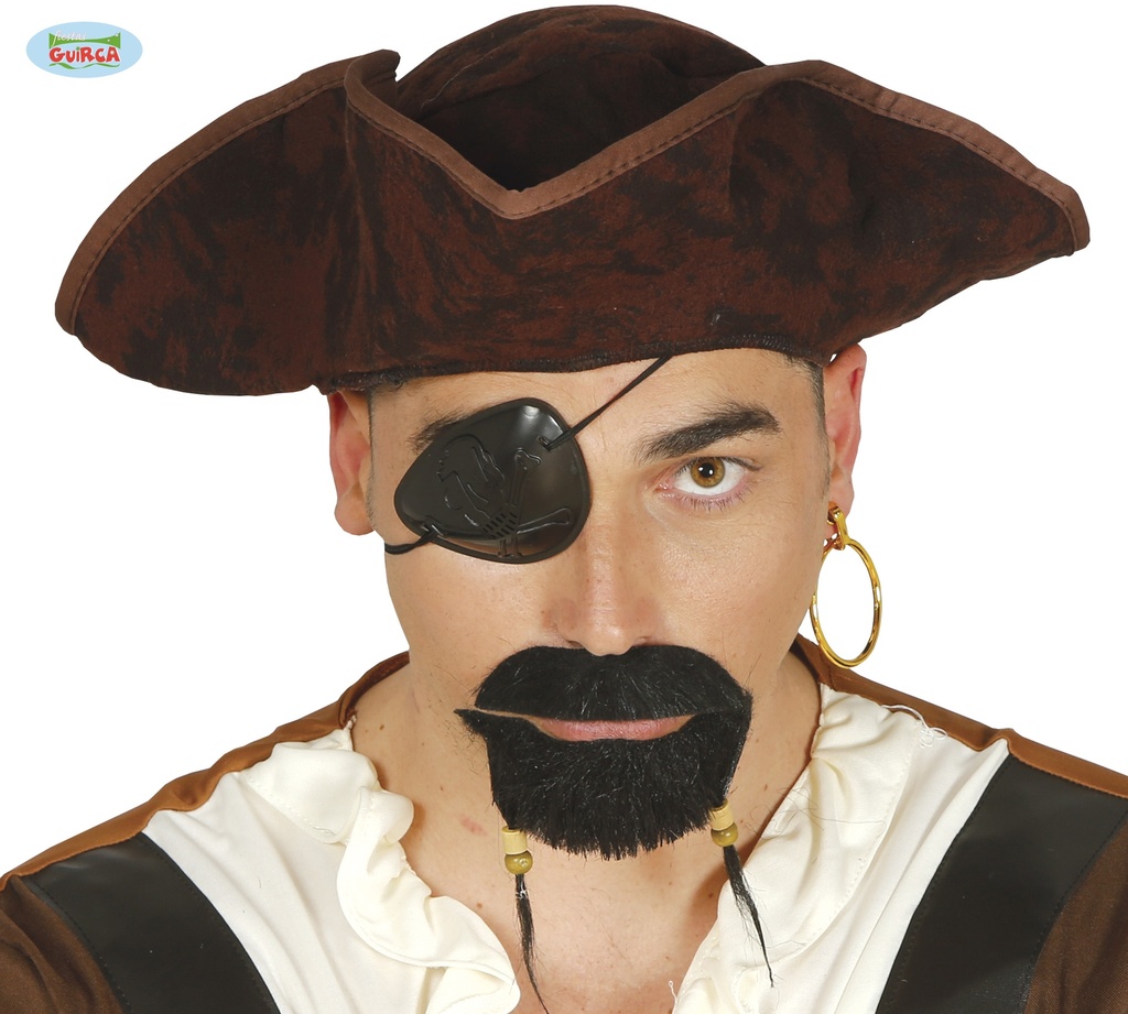 PERILLA Y BIGOTE PIRATA