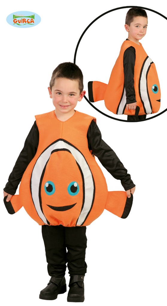 PEZ PAYASO INFANTIL TALLA 5-6 AÑOS