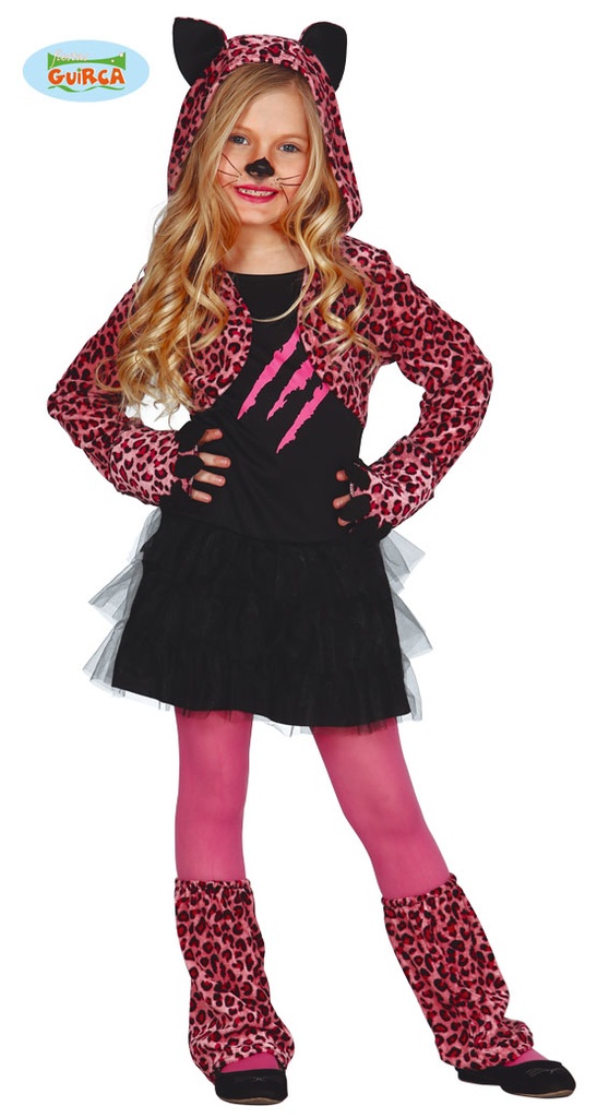 PINK PAWS LEOPARD INFANTIL TALLA 3-4 AÑO
