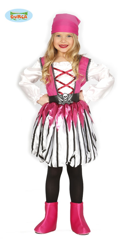 PIRATA ROSA INFANTIL 10-12 AÑOS