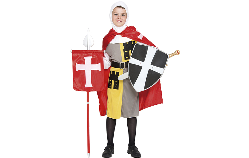 Set caballero  (capa, estandarte, escudo