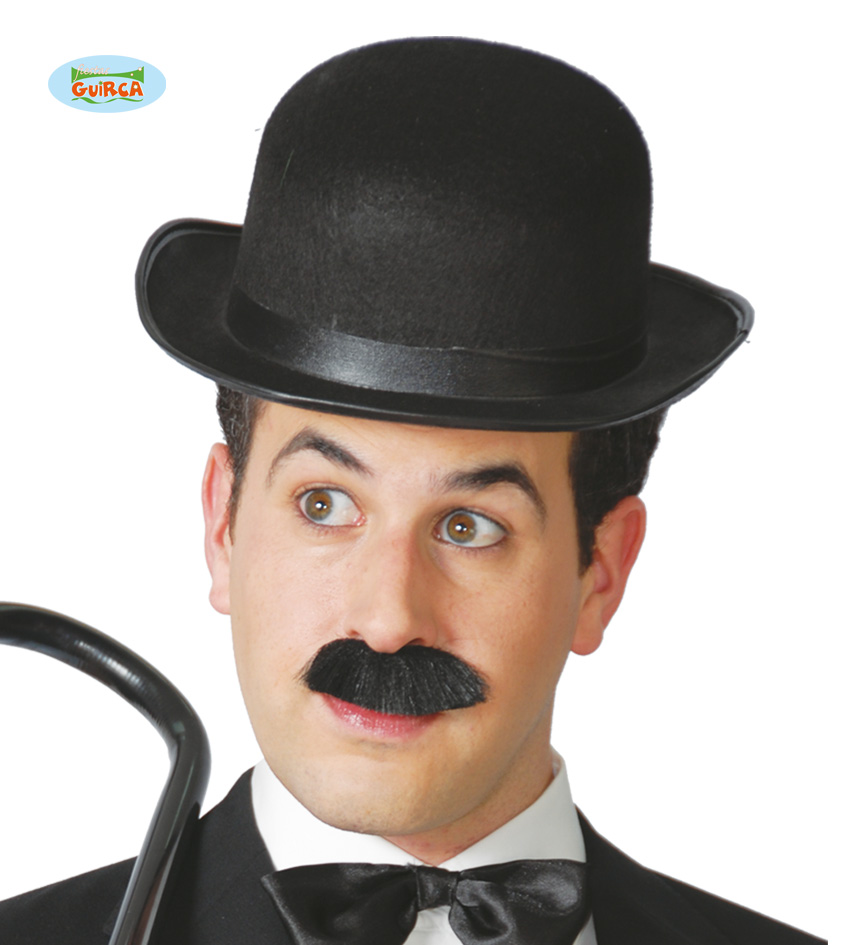 SOMBRERO FIELTRO BOMBIN NEGRO