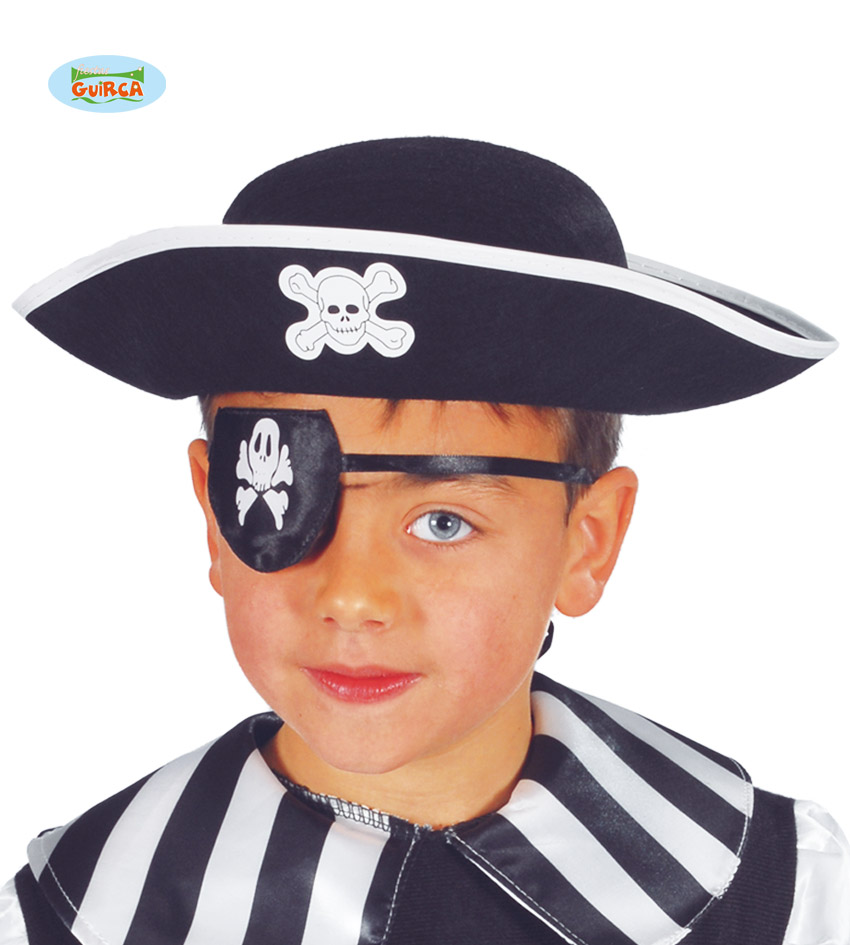 SOMBRERO FIELTRO PIRATA INFANTIL