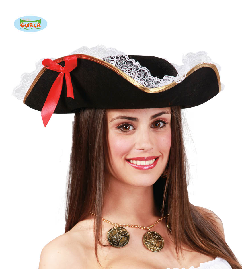 SOMBRERO MUJER PIRATA