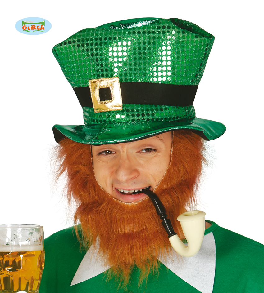 SOMBRERO ST.PATRICK'S DAY LENTEJUELAS