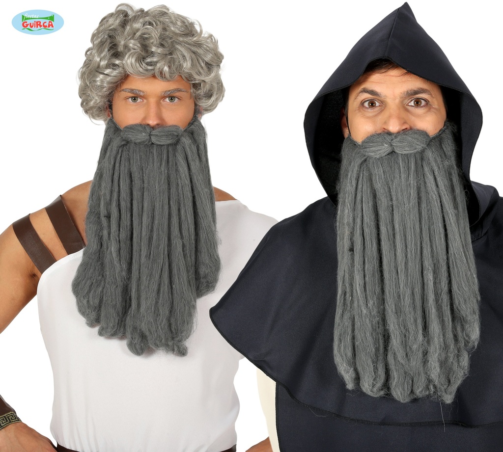 BARBA LARGA GRIS