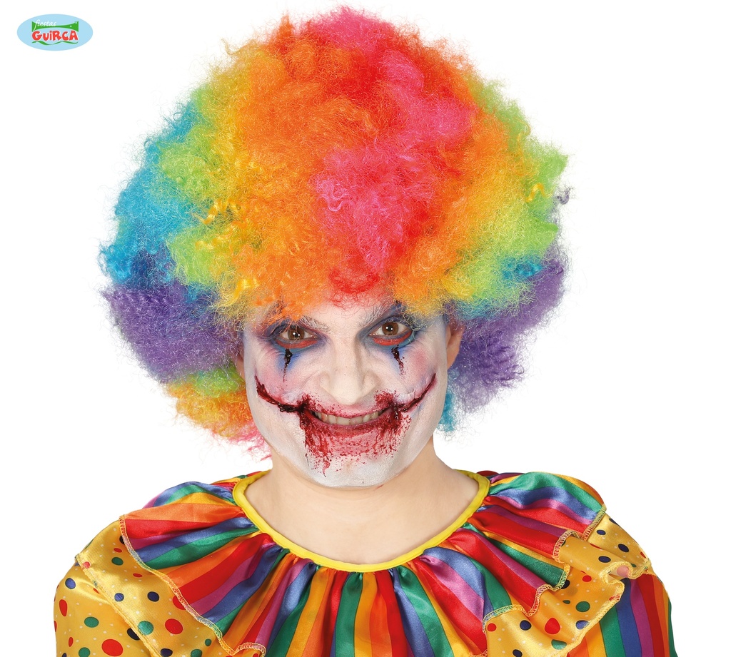 PELUCA RIZOS MULTICOLOR