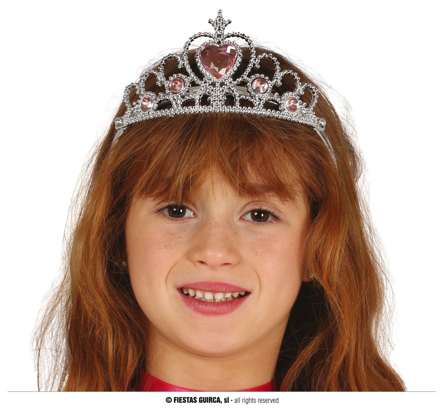 DIADEMA PRINCESA PLATA