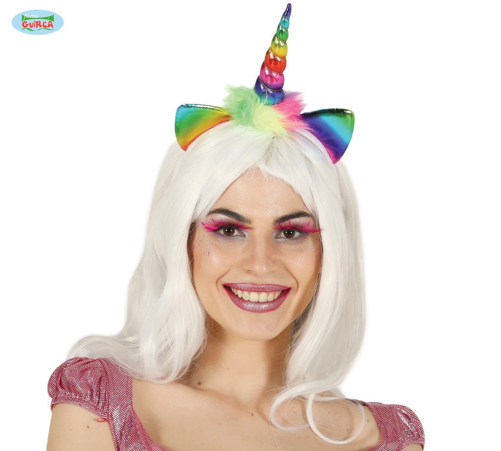 DIADEMA UNICORNIO MULTICOLOR
