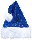 GORRO PAPA NOEL AZUL