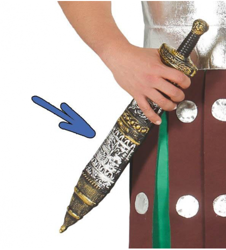 ESPADA ROMANO 56 CMS.