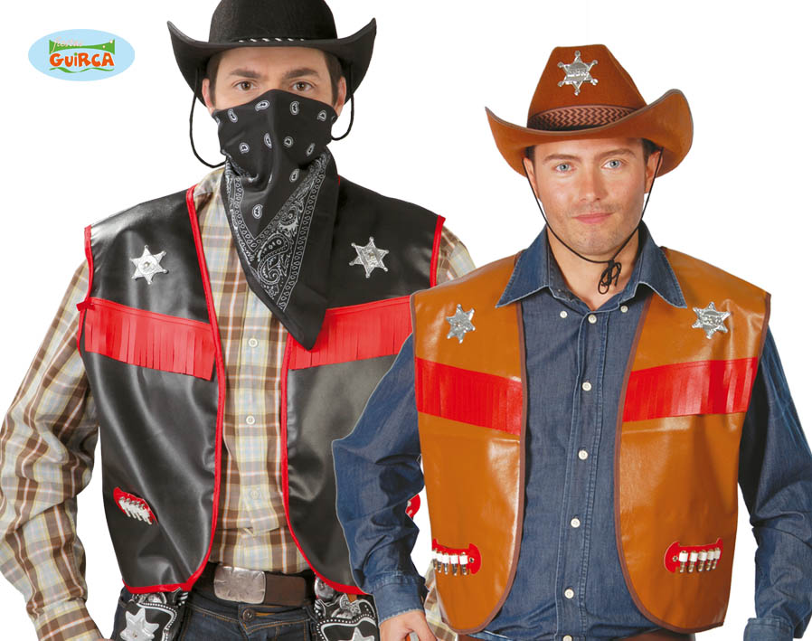 CHALECO VAQUERO ADULTO