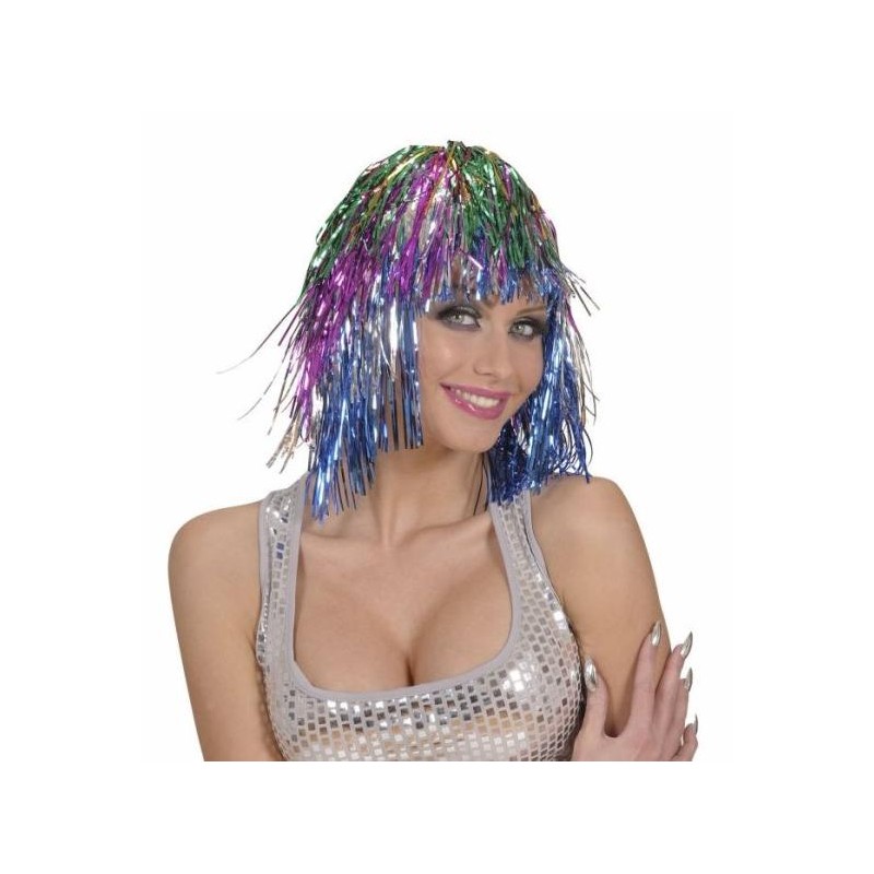 PELUCA RAFIA MULTICOLOR