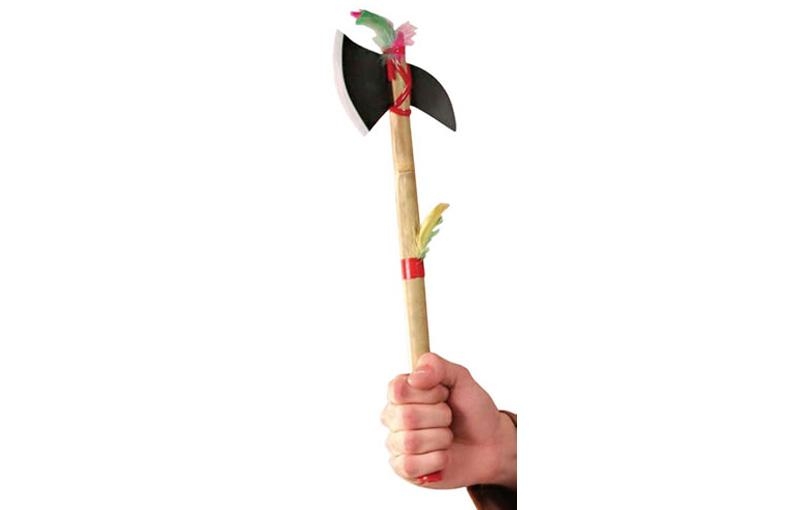 Arma indio con plumas 38-46 cm. (3 model