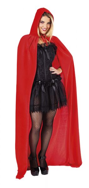 CAPA CON CAPUCHA (ROJO)