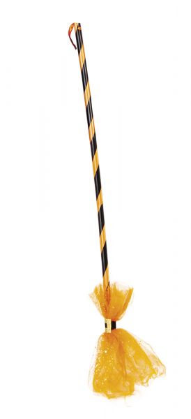 ESCOBA BRUJA CUQUI NARANJA