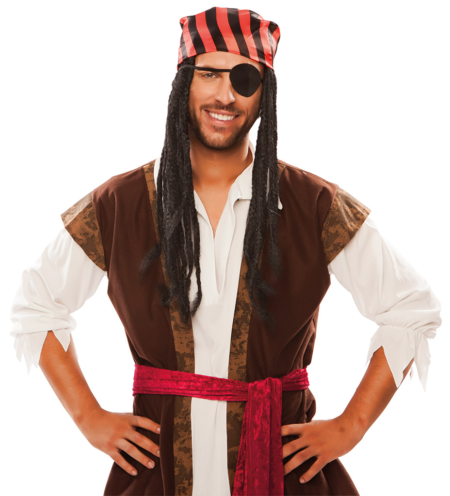 PELUCA PIRATA RASTAS