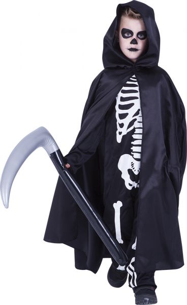 CAPA MORTE CON GUADAÑA HINCHABLE INF