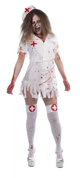 DISFRAZ ENFERMERA ZOMBIE AD