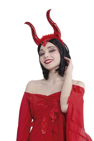 DIADEMA MALVADA ROJA