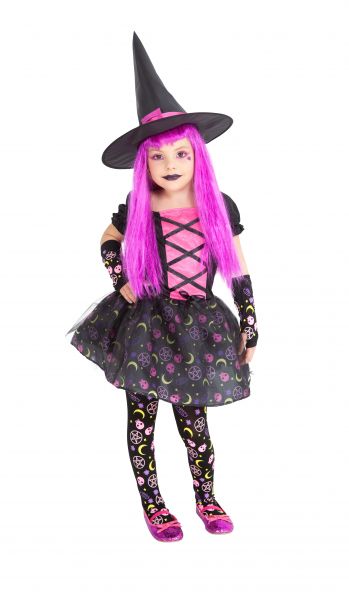 DISFRAZ BRUJA MOONLIGHT PINK INF (8-10)