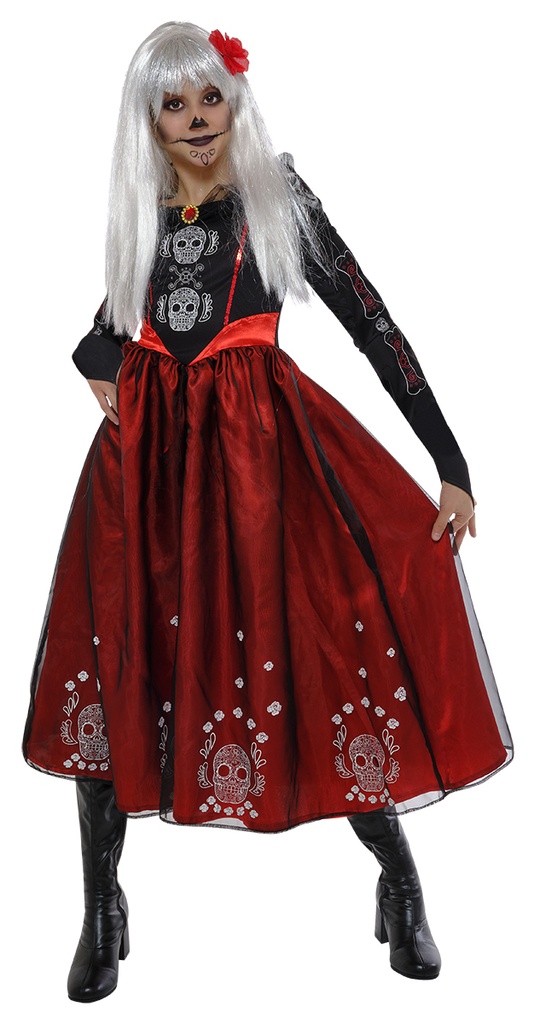 DISFRAZ PRINCESA DE LOS MUERTOS INF talla L