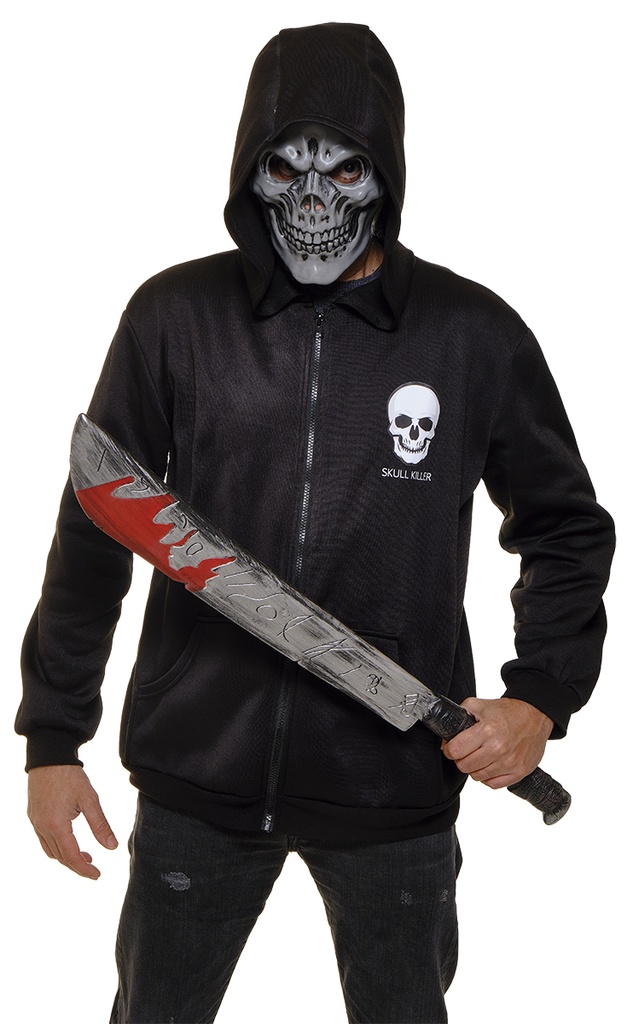 DISFRAZ SKULL KILLER(SUDADERA+MASC)AD