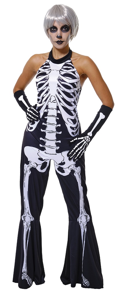 DISFRAZ SKELITA 70S  AD
