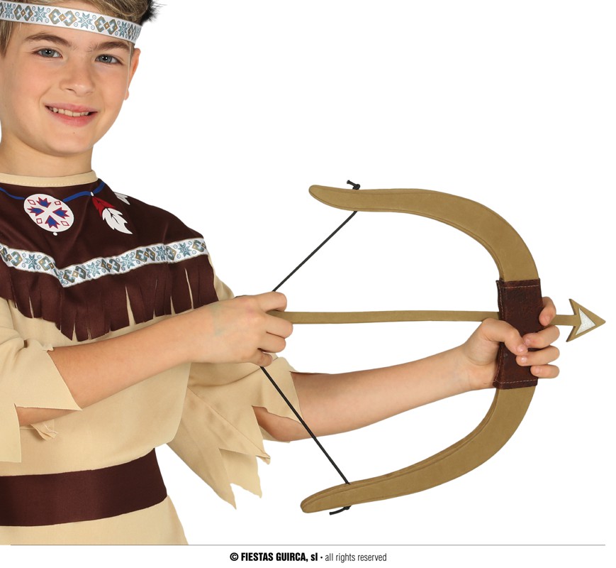 ARCO CON TRES FLECHAS  EVA 37 CM.