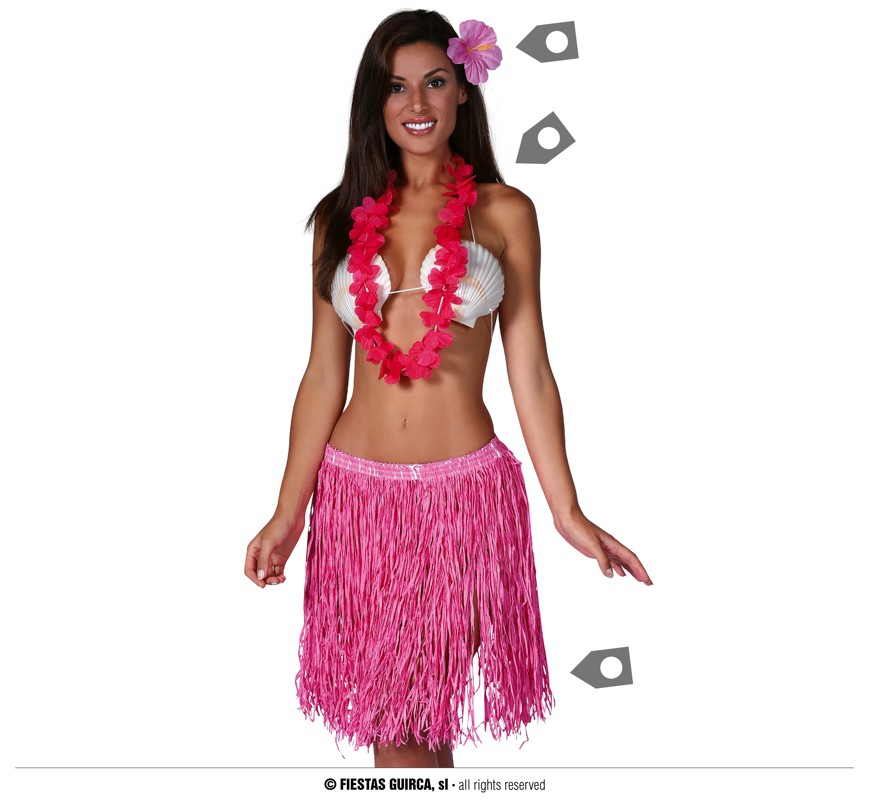 CONJUNTO HAWAIANO ROSA