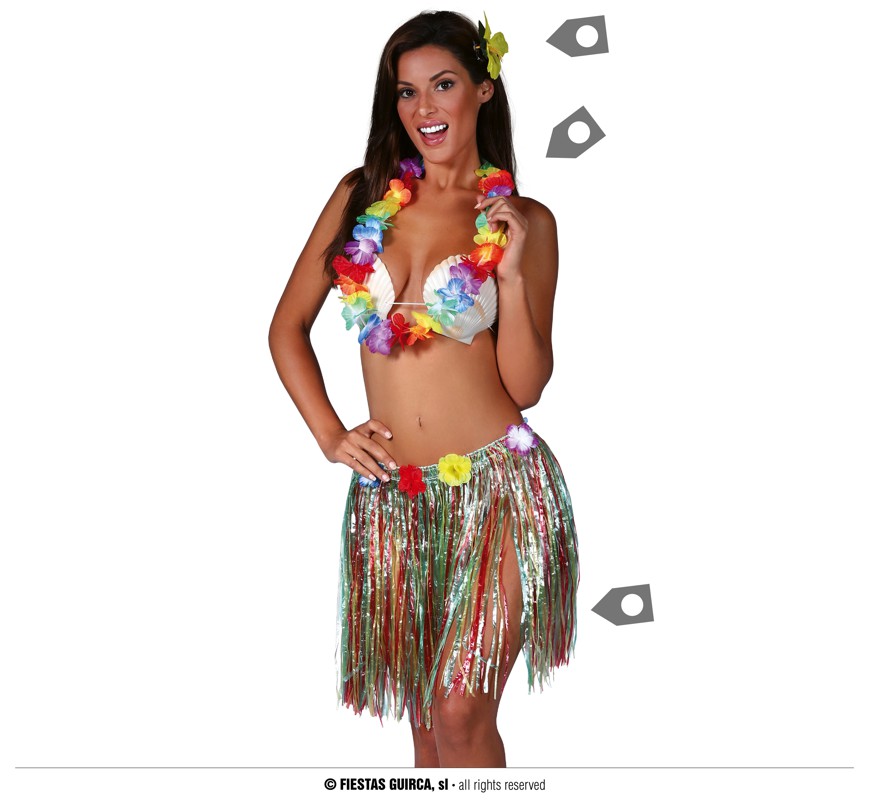 CONJUNTO HAWAIANO VERDE