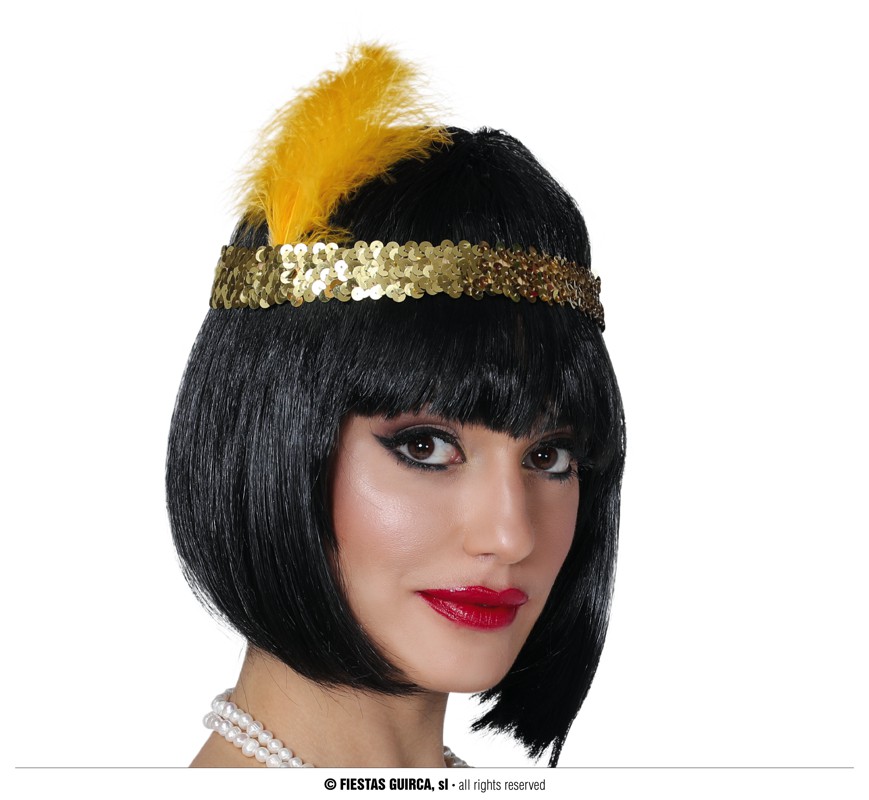 DIADEMA CHARLESTON DORADA