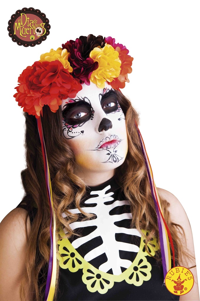 DIADEMA LUJ KATRINA ROSAS COL DIA MUERTO