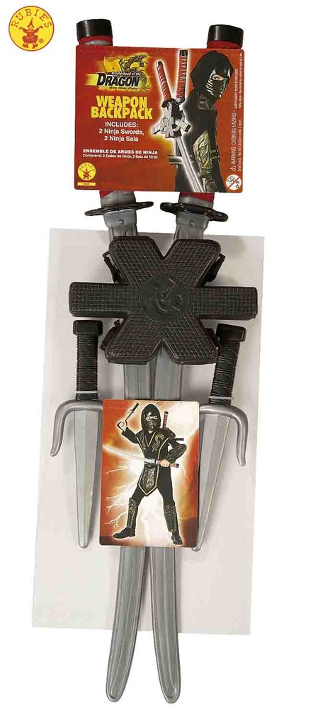 SET NINJA ESPALDA BROTHERHOOD