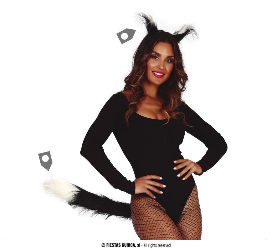 OREJAS Y COLA CON CLIP