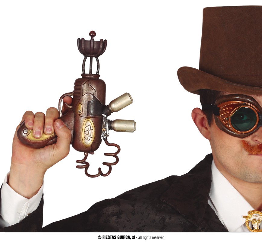 PISTOLA STEAMPUNK 26 CM.