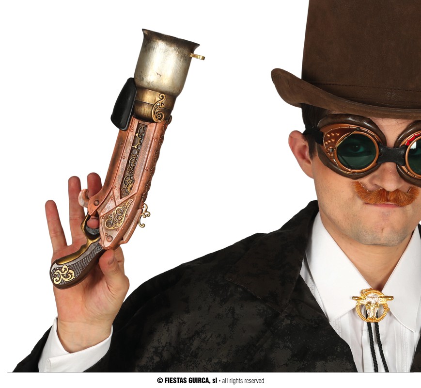 PISTOLON STEAMPUNK 33 CM.