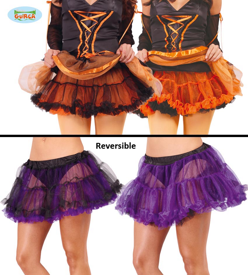 TUTU CALABAZA Y NEGRO