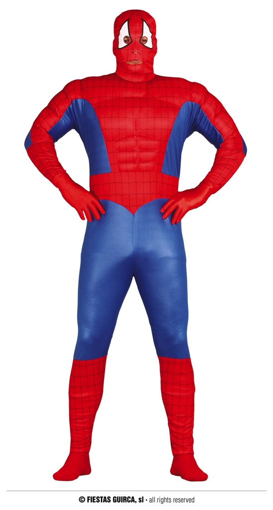 SUPERHEROE MUSCULOSO  ADULTO T-M