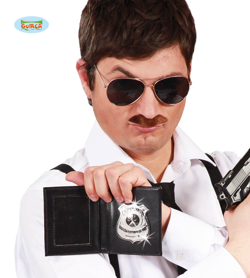 CARTERA PLACA POLICIA