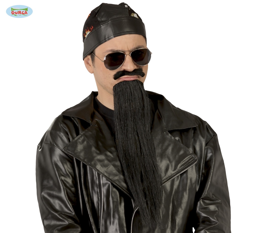 CARTON 12 BIGOTES ADHESIVOS SURTIDOS